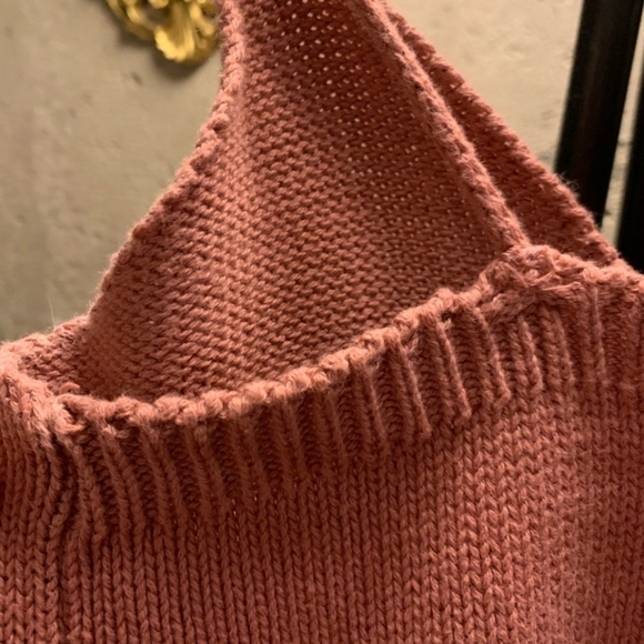 Italian 100% Cotton Knit Top, size Small - Picture 6 of 8